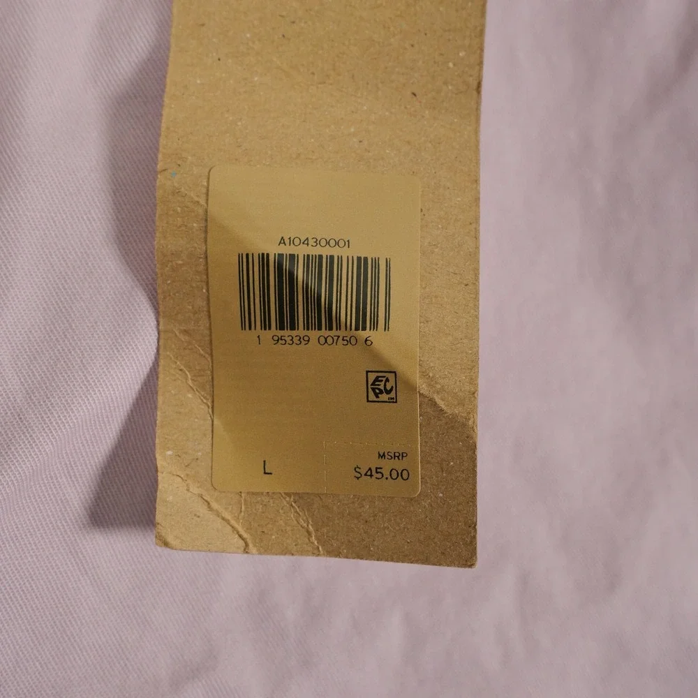 Levi's XX Chino EZ Shorts Mens Size L Light Pink Stretch Flat Front‎ NWT